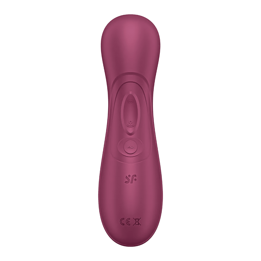 satisfyer pro2 gen3 air pulse vibrator winered back view