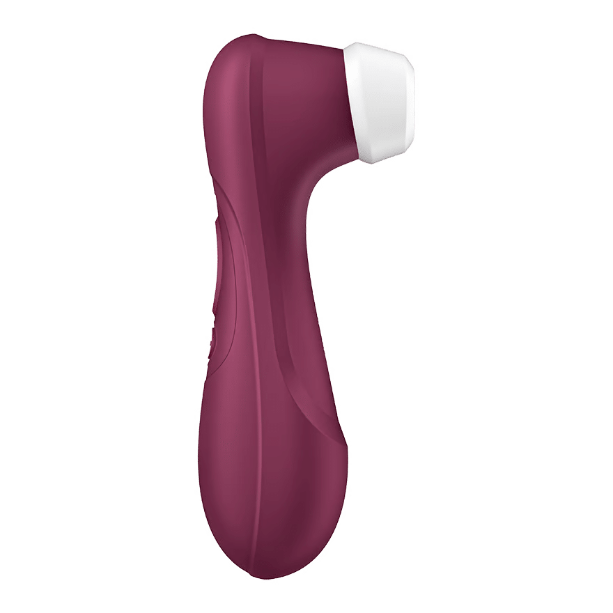 satisfyer pro2 gen3 air pulse vibrator winered side view