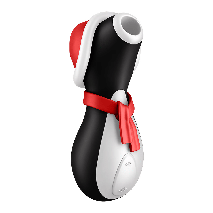 Satisfyer penguin holiday edition airpulse side view 2